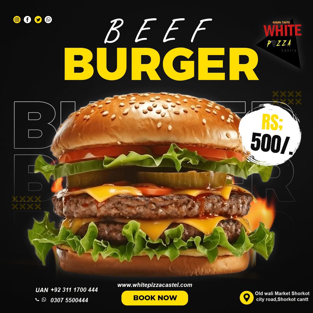 White Special Burger